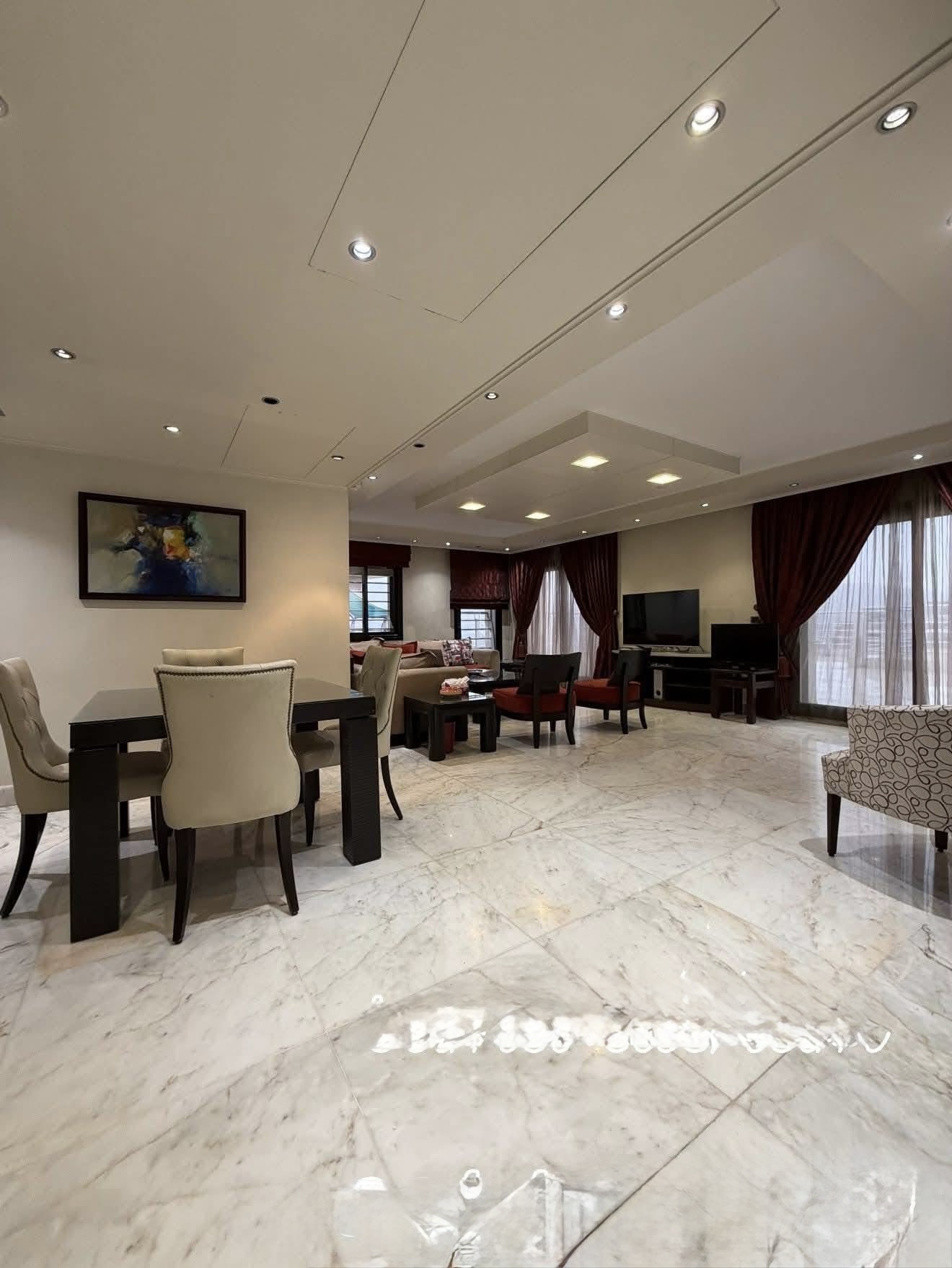 تراس فاخر ملكي مفروش للبيع مشروع دمر - 2