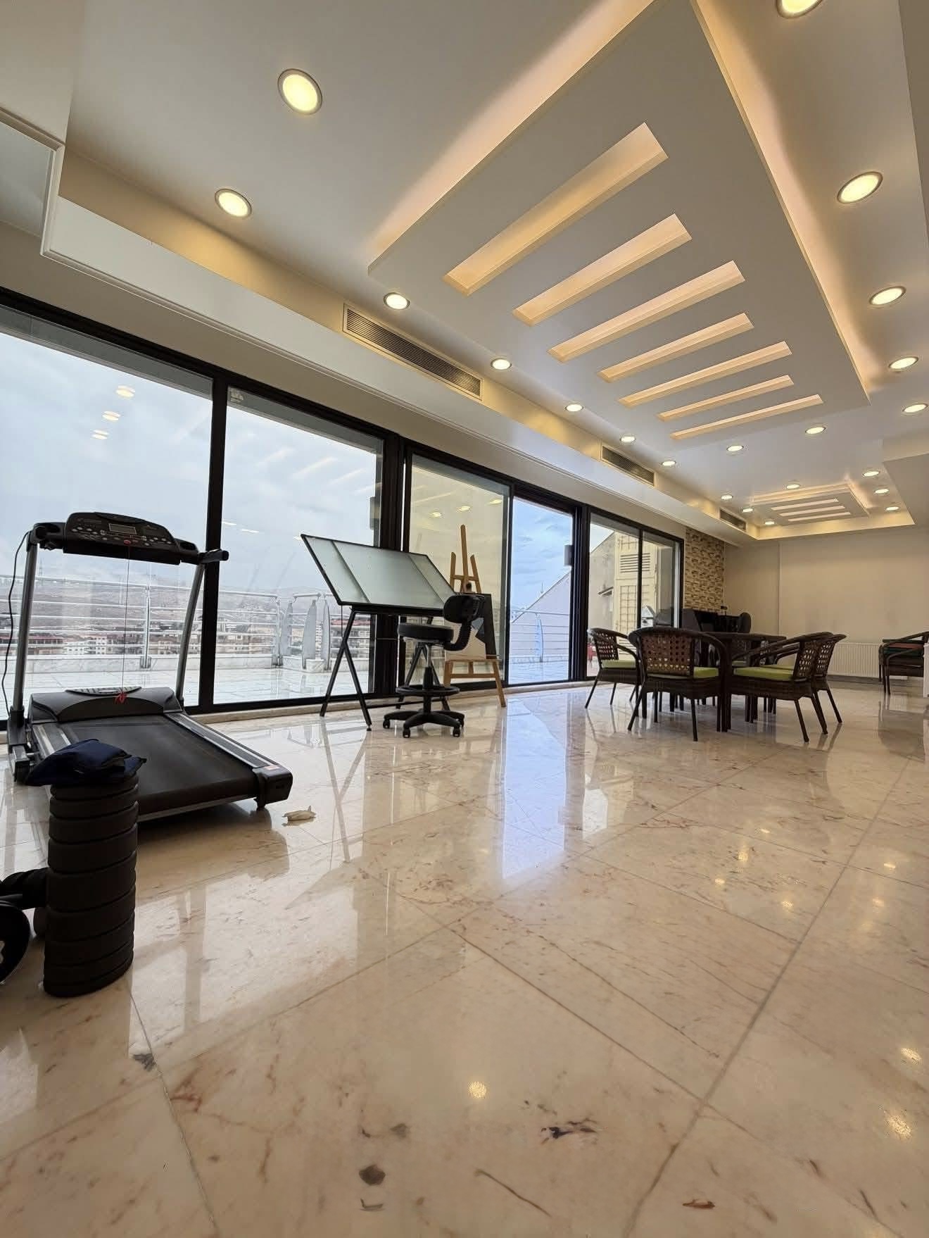 تراس فاخر ملكي مفروش للبيع مشروع دمر - 3